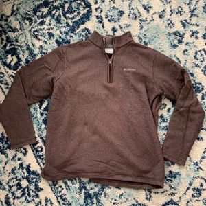 Mens Columbia quarter zip 2XL